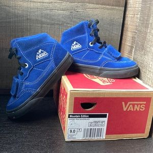 ✨LIKE NEW✨ True Blue Vans - Toddler Size 9